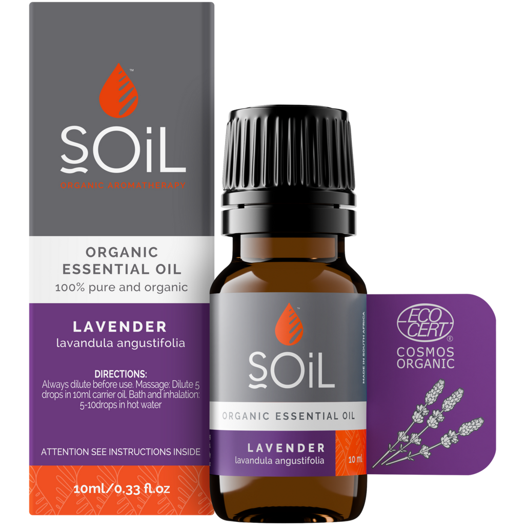 Organic Lavender Essential Oil (Lavandula Angustifolia) 10ml