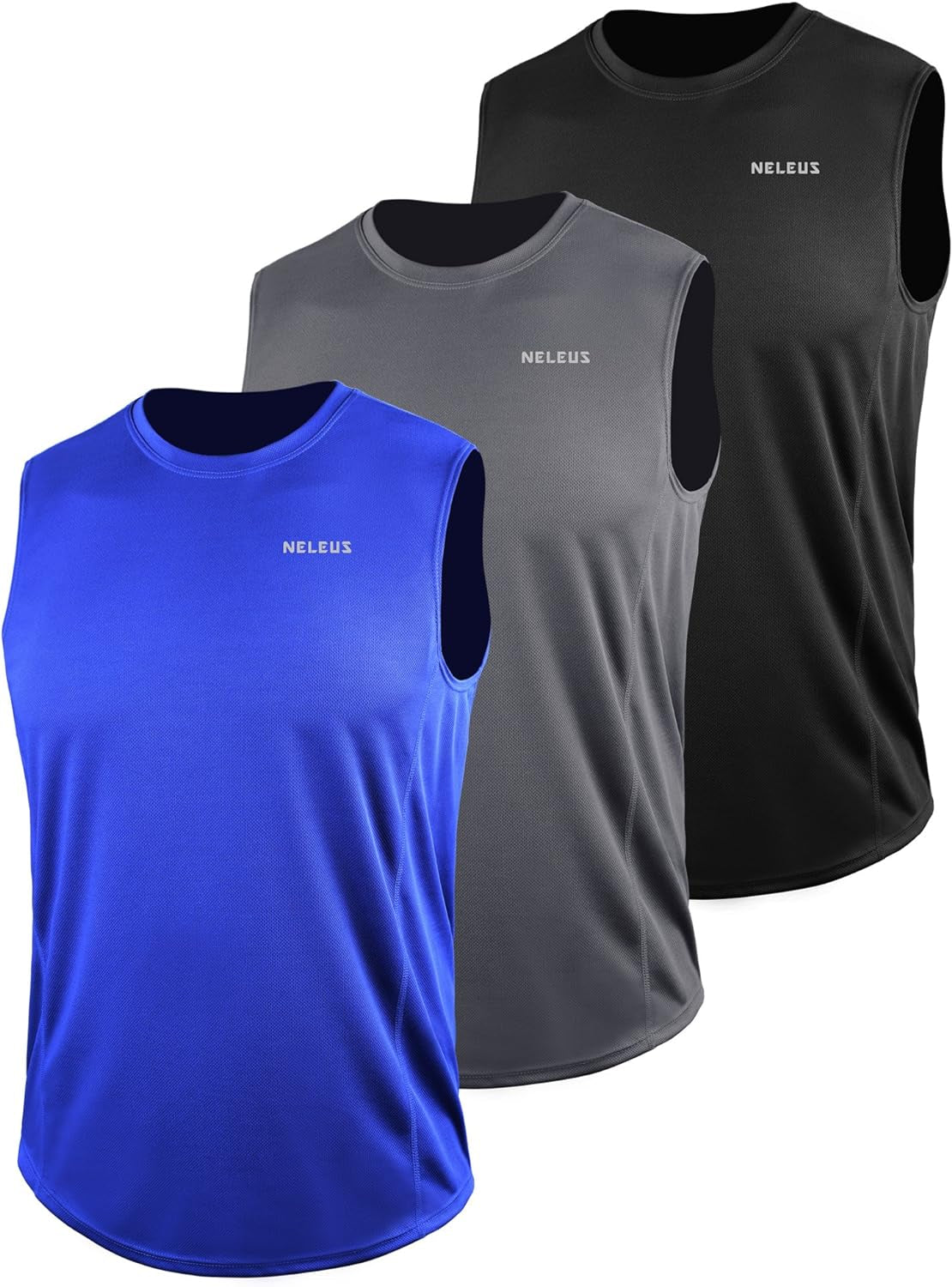 Men's Performance Dry Fit Running Muscle Tank Top - Ultimate Comfort for Workouts