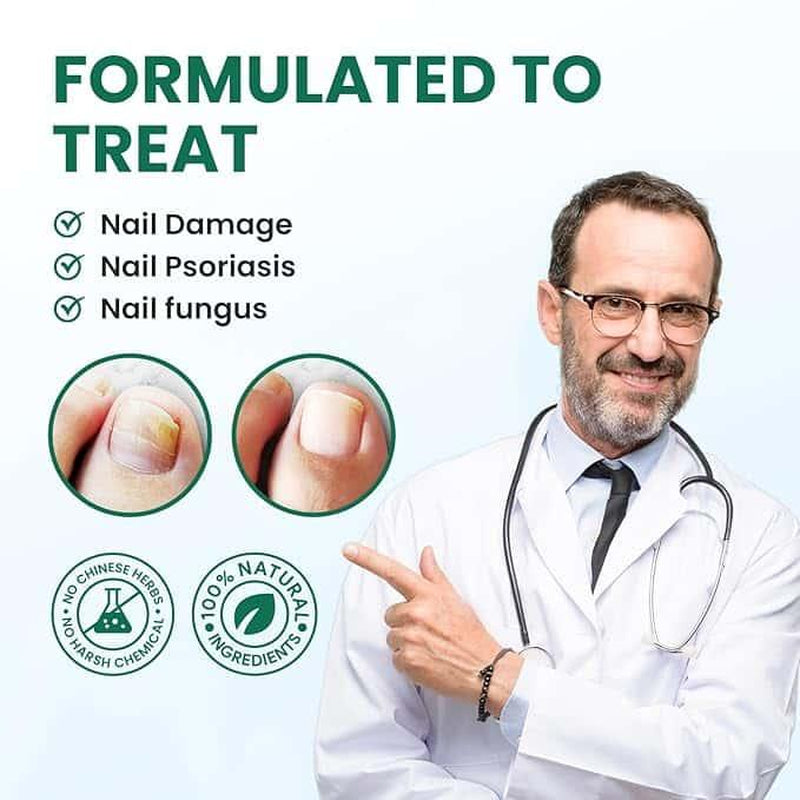 Foot Cure Extra Strength Toenail Fungus Treatment – 25% Undecylenic Acid Antifungal Nail Repair for Yellow, Thick & Ingrown Nails – Softens Damaged Nails on Fingers & Toes – 15Ml