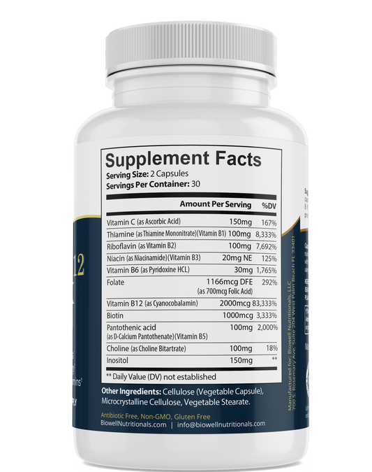 Vitamin B-12 Complex - Energy Balance