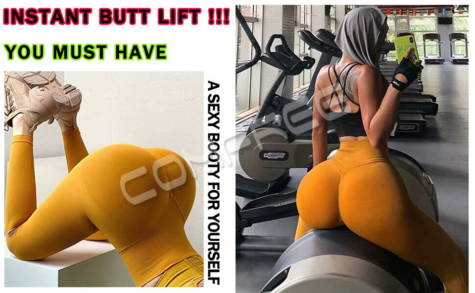 Yoga Pants Scrunch Butt Lifting Workout Leggings Sport Tights Women New Booty Legging Gym Sportswear Fitness Clothing
