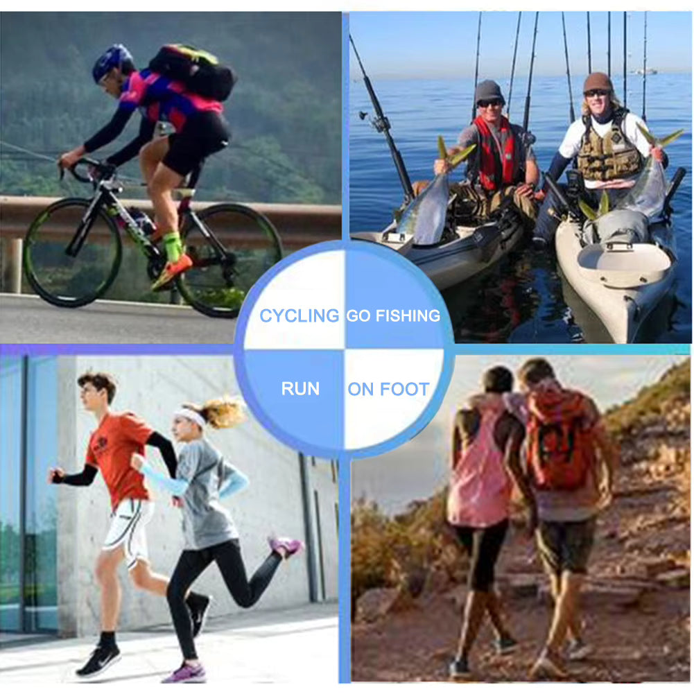 1Pc Sports Arm Guard Crashproof Compression Sleeves Elbow Protective Pad UV Protection Hand Cover for Running Fishing Cycling