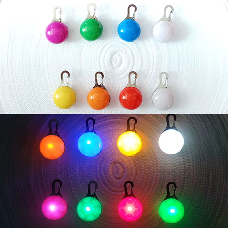 Usb Charging Glowing Dog Collar with Pendant Detachable Luxury Led Light Bright for Small Dogs Cat Night Safety Collar Wholesale