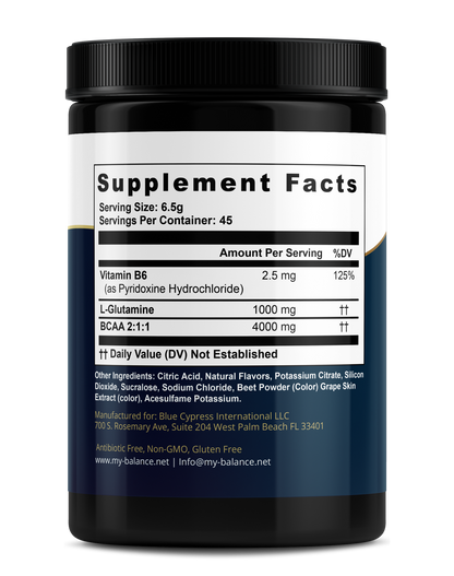 BCAA "Branched Chain Amino Acids"