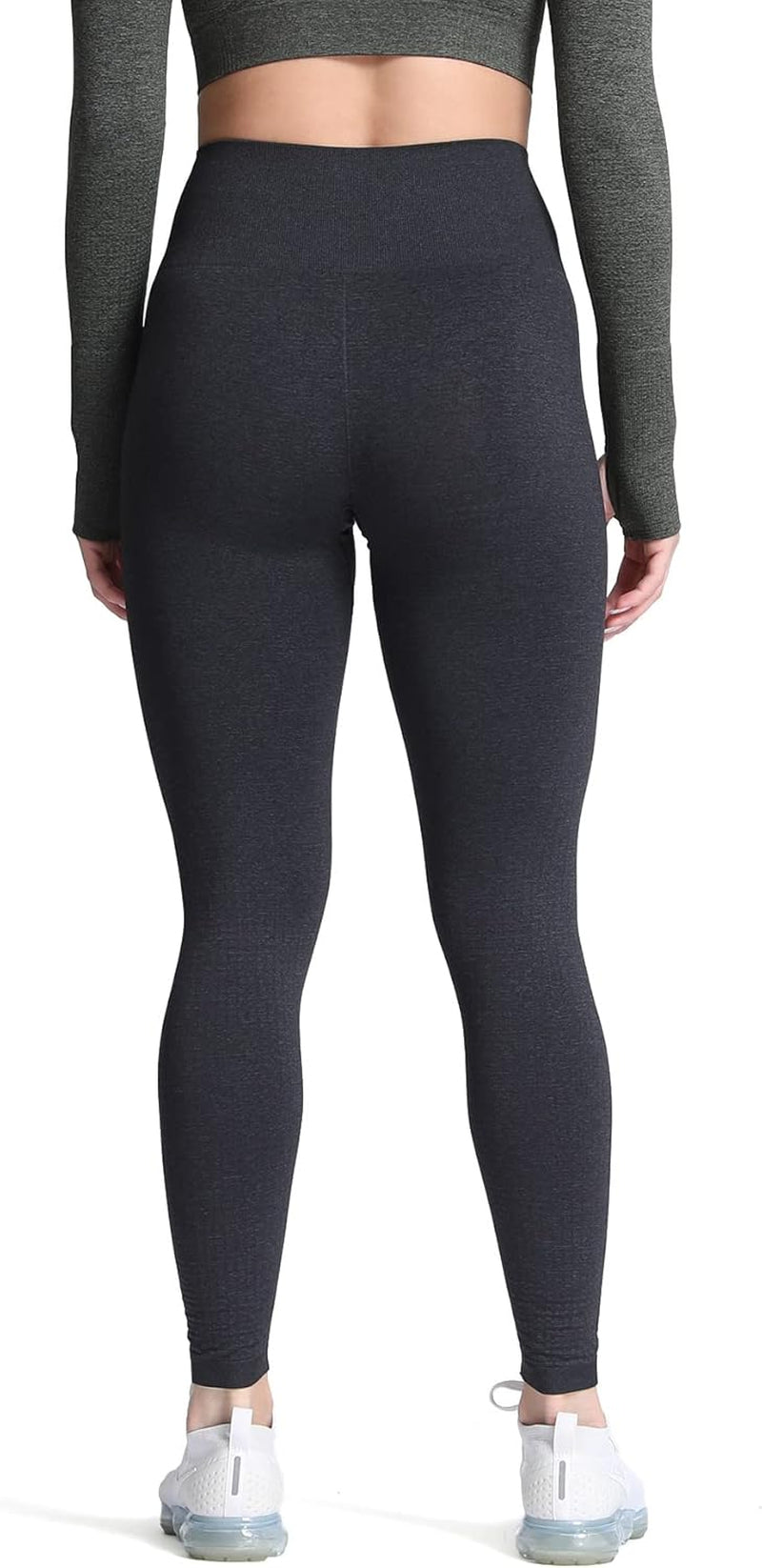 Aoxjox Women'S High Waist Workout Gym Vital Seamless Leggings Yoga Pants
