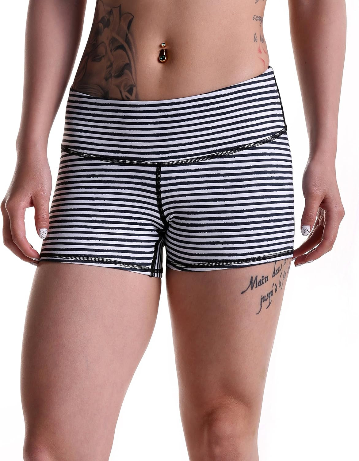 Tough Mode Women'S 3" Athletic Workout Volleyball Running WOD Compression Shorts