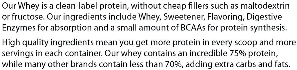 Asolute Whey  Vanilla